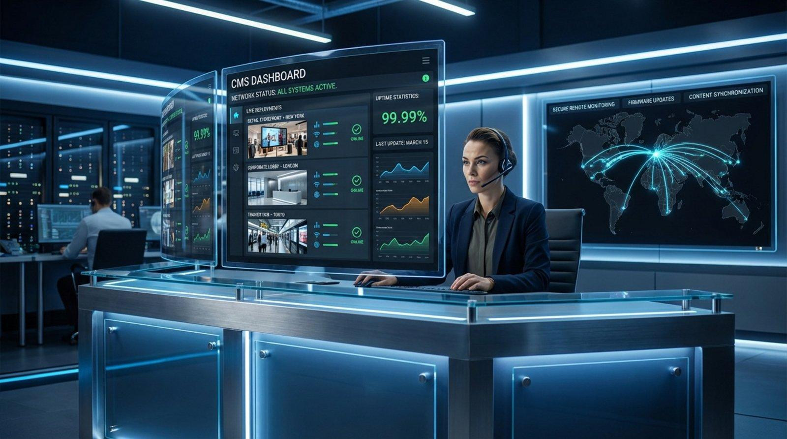 Cloud content management operations center