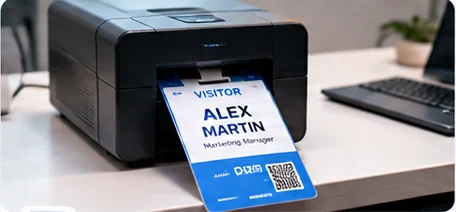 Badge Printing System visual reference