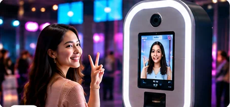 Selfie Booth visual reference